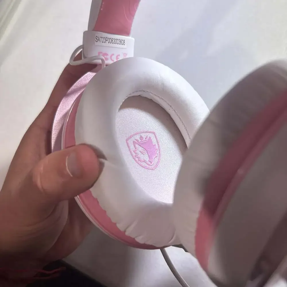 Sades Mpower Multi-Platform Over Ear Gaming Headset * Angel Edition